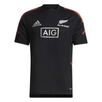 2021 All Blacks Rugby Performance Primeblue Shirt Black