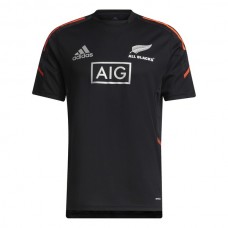 2021 All Blacks Rugby Performance Primeblue Shirt Black