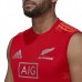 2021 All Blacks Rugby Primeblue Performance Singlet Red