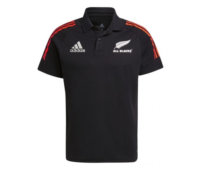 2021 All Blacks Rugby Primeblue Polo Shirt 2021 All Blacks Rugby Primeblue Polo Shirt