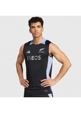 2024 All Blacks Rugby Mens Black Singlet 