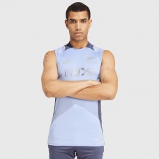 2024 All Blacks Rugby Mens Blue Singlet
