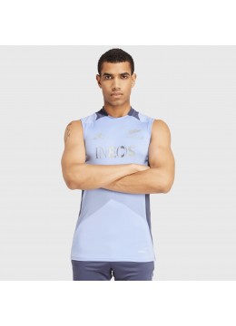 2024 All Blacks Rugby Mens Blue Singlet