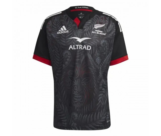 2022 Maori All Blacks Rugby Mens Home Jersey