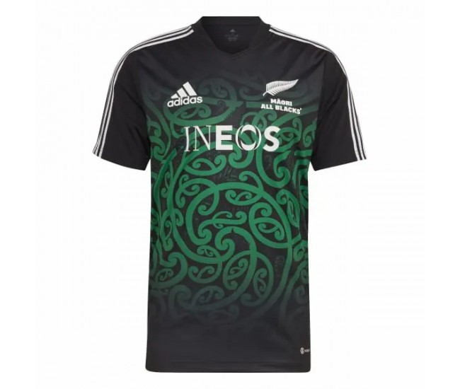 2022 Maori All Blacks Rugby Mens Training Jersey