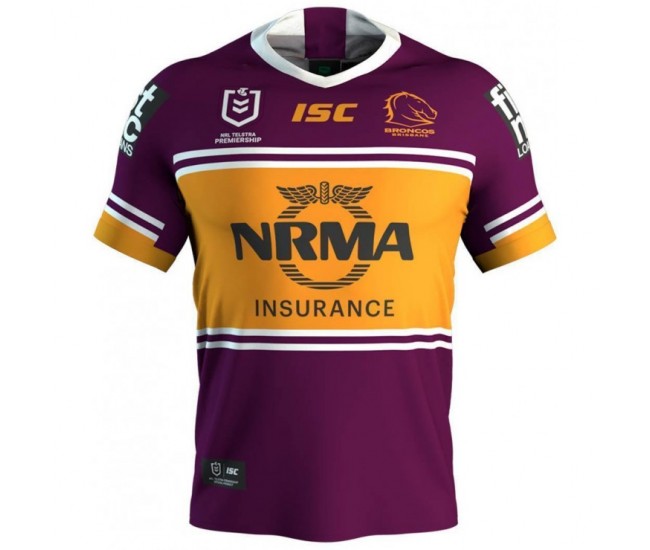 Brisbane Broncos 2019 Men's Home Jersey Brisbane Broncos 2019 Men's Home Jersey