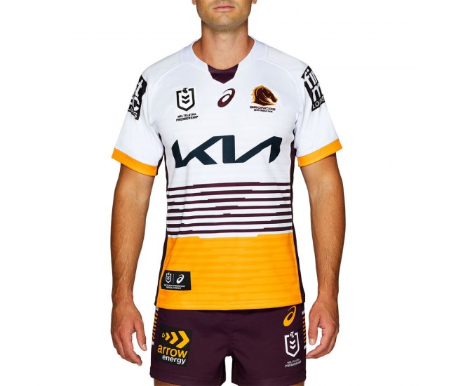 2022 Brisbane Broncos Rugby Mens Away Jersey