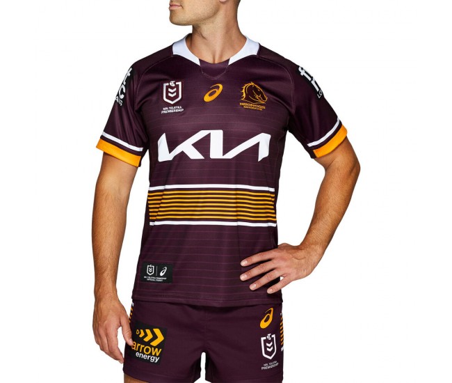2022 Brisbane Broncos Rugby Mens Home Jersey