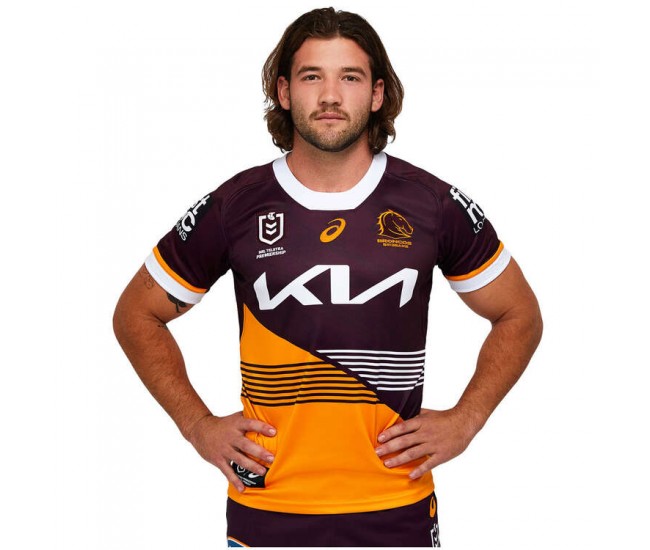2023 Brisbane Broncos Rugby Mens Home Jersey 2023 Brisbane Broncos Rugby Mens Home Jersey