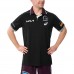2025 Brisbane Broncos Rugby Mens Black Training Polo
