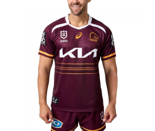 2025 Brisbane Broncos Rugby Mens Home Jersey 2025 Brisbane Broncos Rugby Mens Home Jersey