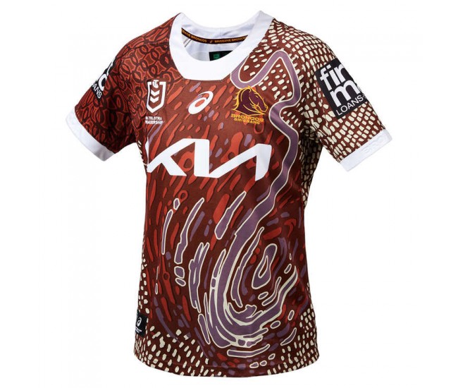 2024 Brisbane Broncos Rugby Mens Indigenous Jersey 2024 Brisbane Broncos Rugby Mens Indigenous Jersey