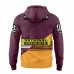 2024 Brisbane Broncos Rugby Mens Team Hoodie