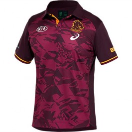 Brisbane Broncos Training Polo Shirt 2021