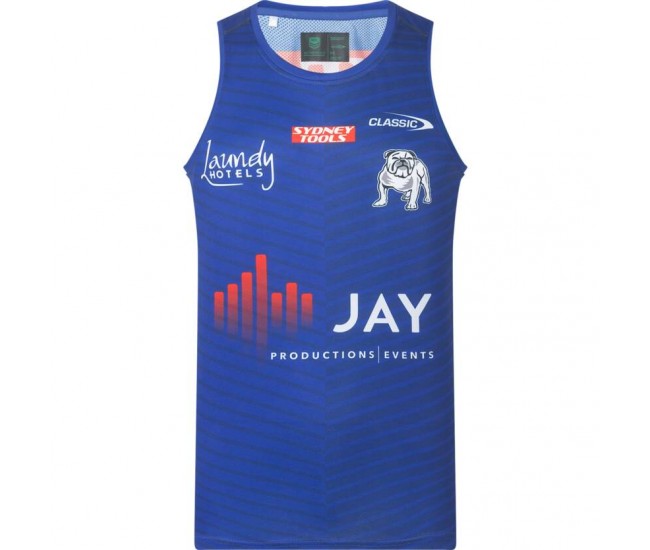 2023 Canterbury-Bankstown Bulldogs Rugby Men's Training Singlet 2023 Canterbury-Bankstown Bulldogs Rugby Men's Training Singlet