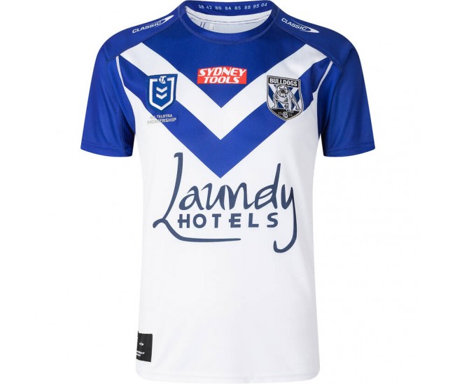 2022 NRL Bulldogs Men's Home Jersey 2022 NRL Bulldogs Men's Home Jersey