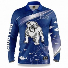 2022 Canterbury-Bankstown Bulldogs Men's Fishfinder Fishing Shirt
