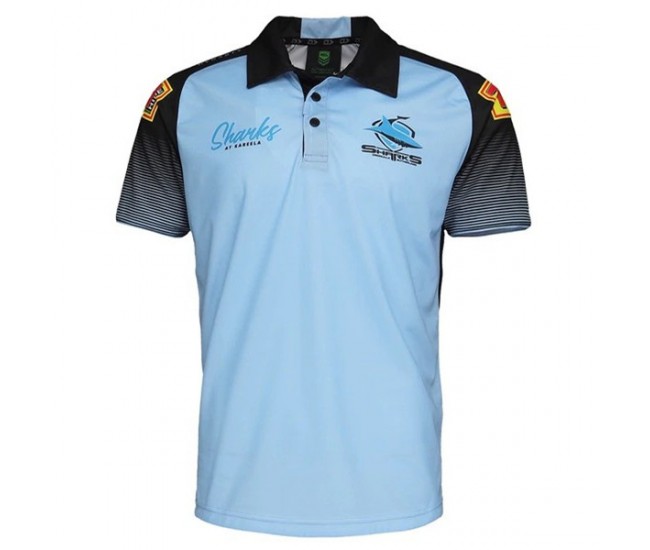 Cronulla Sharks Training Polo Shirt 2021 Cronulla Sharks Training Polo Shirt 2021