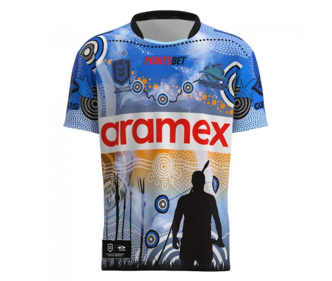 2023 Cronulla Sharks Rugby Mens Indigenous Jersey
