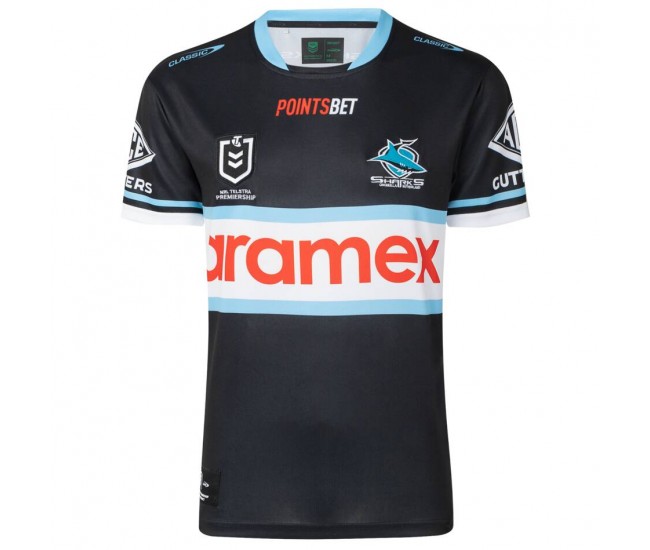2024 Cronulla-Sutherland Sharks Rugby Mens Away Jersey 2024 Cronulla-Sutherland Sharks Rugby Mens Away Jersey