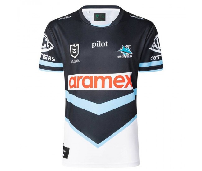 2025 Cronulla-Sutherland Sharks Rugby Mens Away Jersey 2025 Cronulla-Sutherland Sharks Rugby Mens Away Jersey