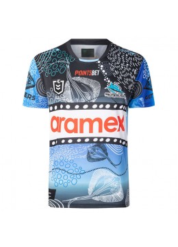 2024 Cronulla-Sutherland Sharks Rugby Mens Indigenous Jersey