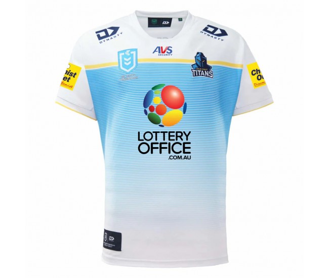2024 Gold Coast Titans Rugby Men's Away Jersey