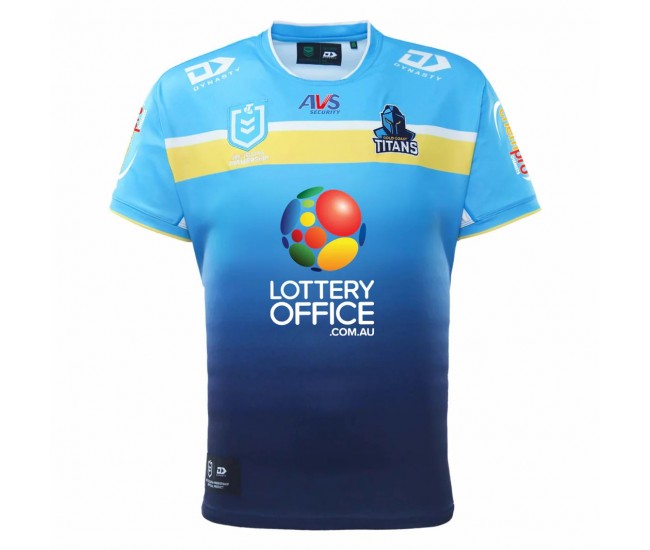 2024 Gold Coast Titans Rugby Men's Home Jersey