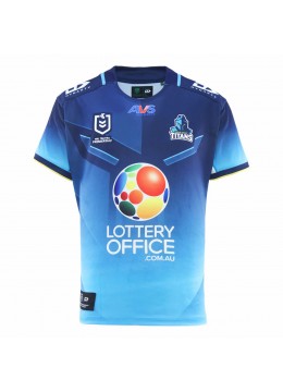 2025 Gold Coast Titans Rugby Men's Home Jersey