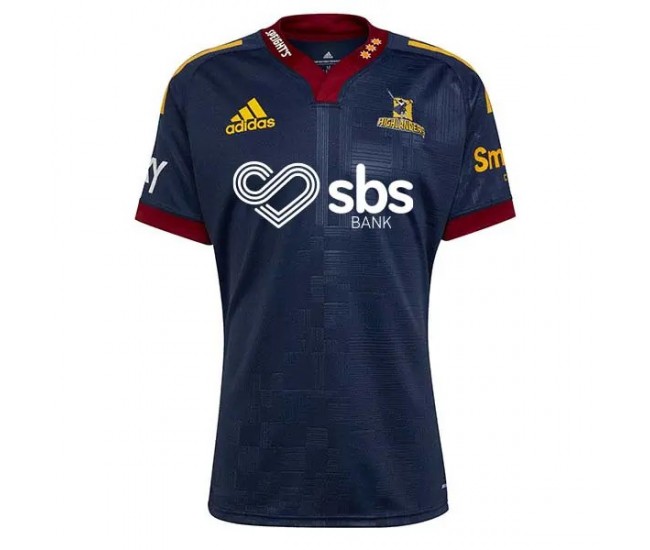 2022 Highlanders Rugby Home Jersey 2022 Highlanders Rugby Home Jersey