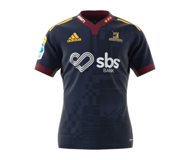 2023 Highlanders Rugby Mens Home Jersey 2023 Highlanders Rugby Mens Home Jersey
