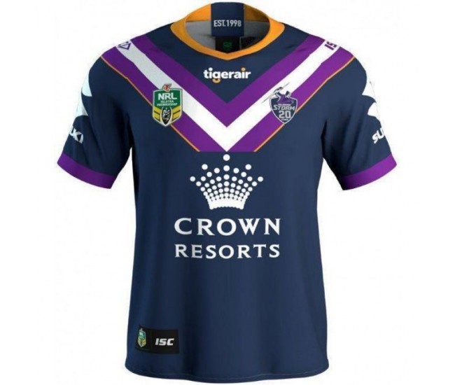 Melbourne Storm 2018 Men's Home Jersey Melbourne Storm 2018 Men's Home Jersey