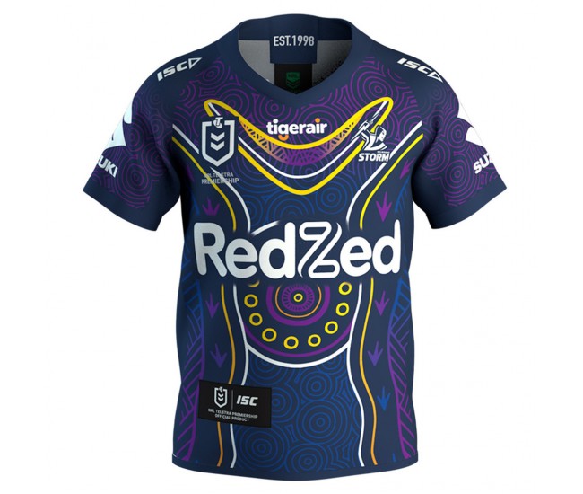 Melbourne Storm Men's Indigenous Jersey 2020 Melbourne Storm Men's Indigenous Jersey 2020