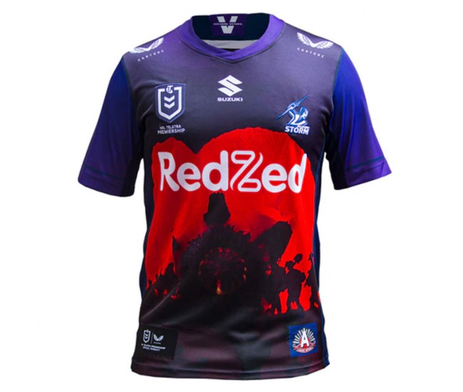 2021 Castore Melbourne Storm Mens ANZAC Jersey