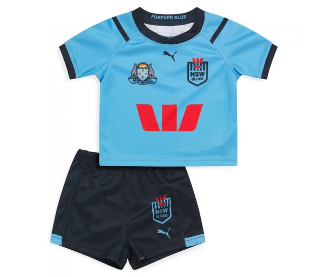 2024 NSW Blues Rugby Kids Home Kit