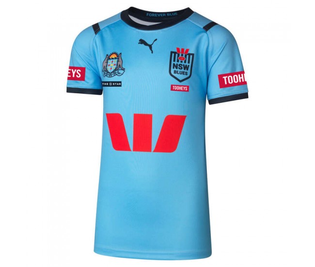 2024 NSW Blues State of Origin Rugby Mens Home Jersey 2024 NSW Blues State of Origin Rugby Mens Home Jersey