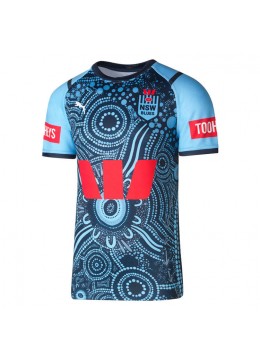 2024 NSW Blues Rugby State of Origin Mens Indigenous Jersey