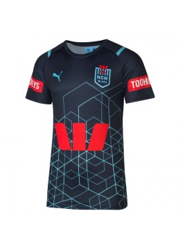 2024 NSW Blues State of Origin Rugby Mens Training Tee