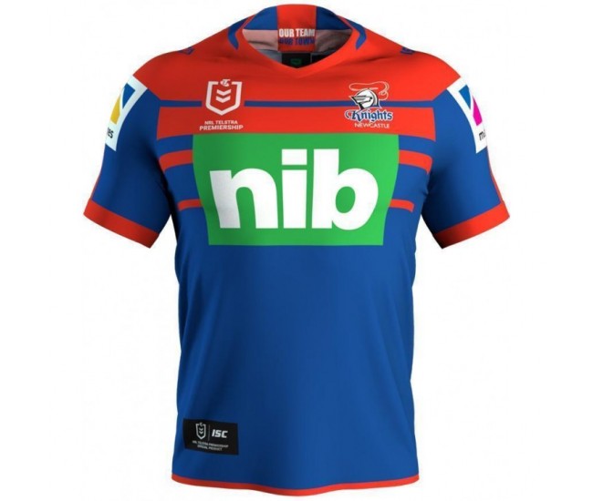 Newcastle Knights 2019 Men's Home Jersey Newcastle Knights 2019 Men's Home Jersey