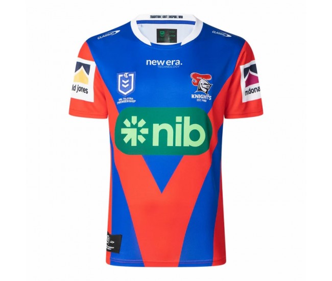 2025 Newcastle Knights Rugby Men's Home Jersey 2025 Newcastle Knights Rugby Men's Home Jersey