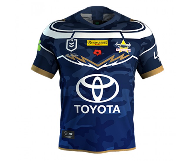 North Queensland Cowboys 2019 Men's Defence Jersey North Queensland Cowboys 2019 Men's Defence Jersey