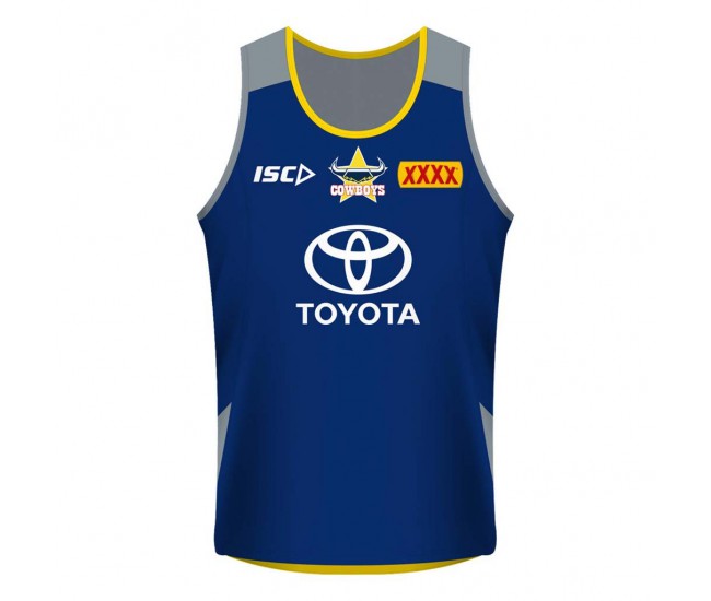 North Queensland Cowboys 2018 Men's Training Singlet North Queensland Cowboys 2018 Men's Training Singlet