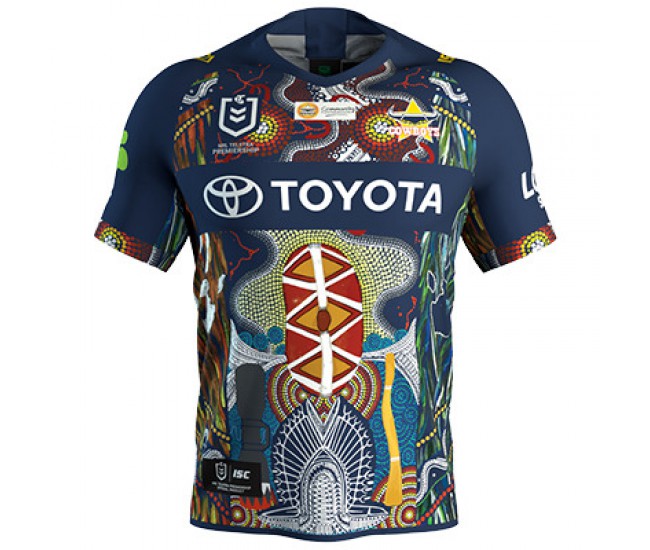 North Queensland Cowboys 2019 Men's Indigenous Jersey North Queensland Cowboys 2019 Men's Indigenous Jersey