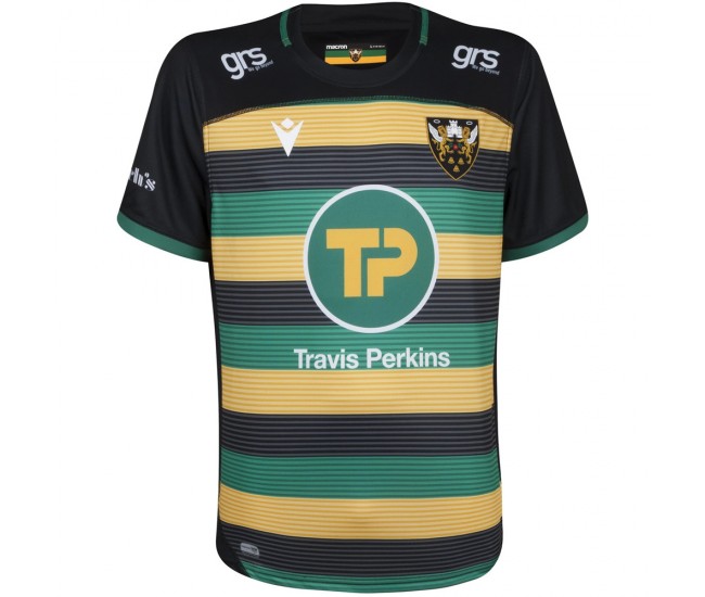 Macron 2021 Northampton Saints Men's Home Jersey Macron 2021 Northampton Saints Men's Home Jersey
