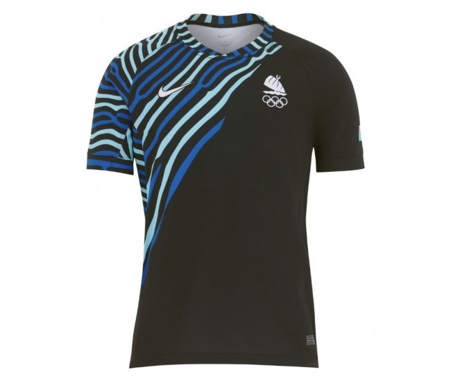 2024 Paris Olympics Fiji Sevens Mens Away Jersey 2024 Paris Olympics Fiji Sevens Mens Away Jersey