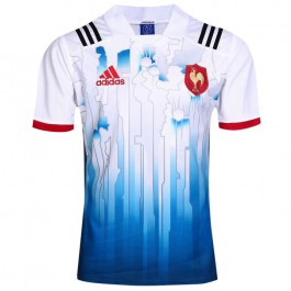 2017 Men's France Home Rugby Jerseys