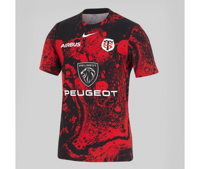 2024 Stade Toulousain Rugby Mens Pre Match Jersey