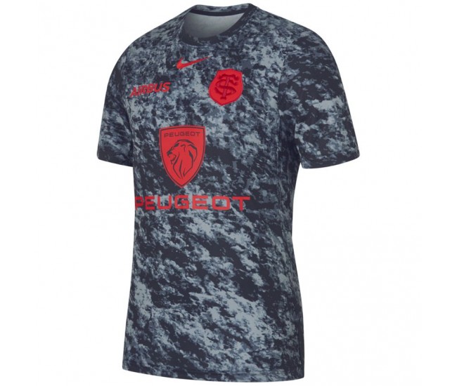2022-23 Stade Toulousain Rugby Mens Pre Match Jersey