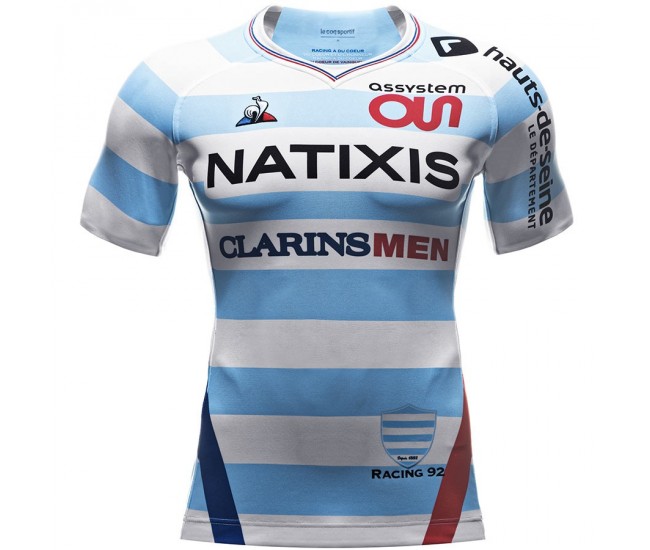 RACING 92 Home Rugby Jersey 2018/19 RACING 92 Home Rugby Jersey 2018/19