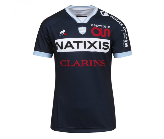 Le Coq Sportif Racing 92 Away Shirt 2020 2021 Le Coq Sportif Racing 92 Away Shirt 2020 2021